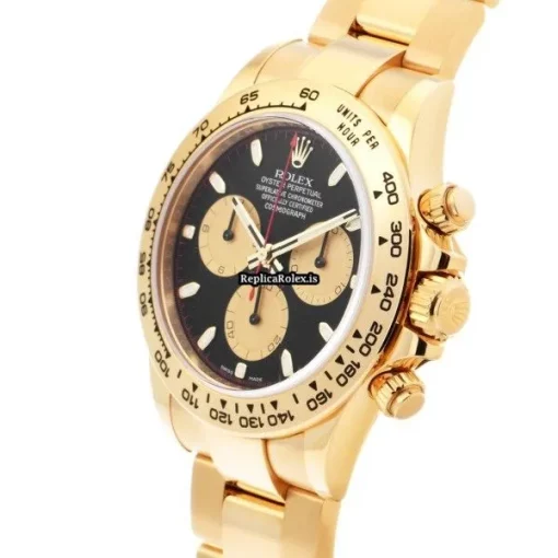 Mind-boggling Replica Rolex Daytona 116508 Caliber 4130 Automatic Movement 40mm Yellow Gold Case Watch - Image 2