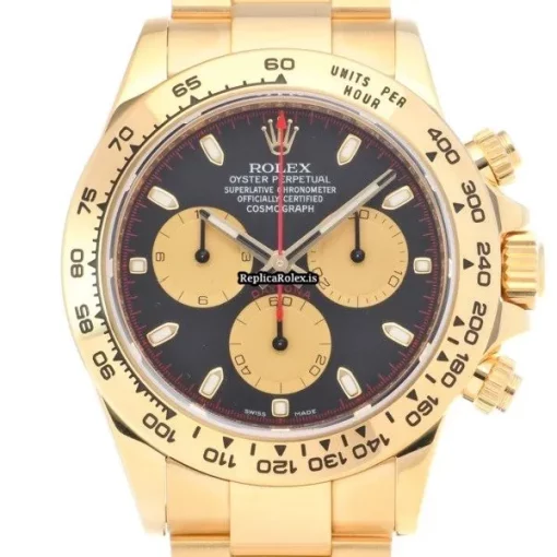 Mind-boggling Replica Rolex Daytona 116508 Caliber 4130 Automatic Movement 40mm Yellow Gold Case Watch - Image 6