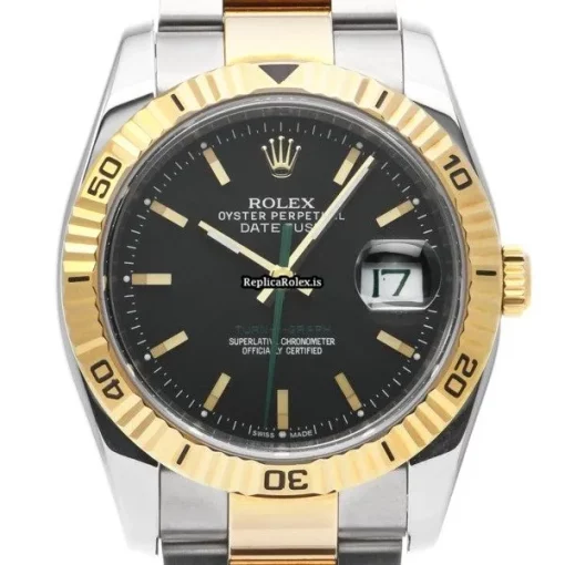 Lovely Replica Rolex Datejust Turn-o-graph 116263 Caliber 3135 Automatic Movement 36mm Steel Case Watch - Image 6