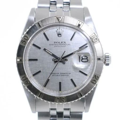 Quality Fake Rolex Datejust Turn-o-graph 1625 Automatic Movement 36mm Gold/steel Case Mens/unisex Watch - Image 2