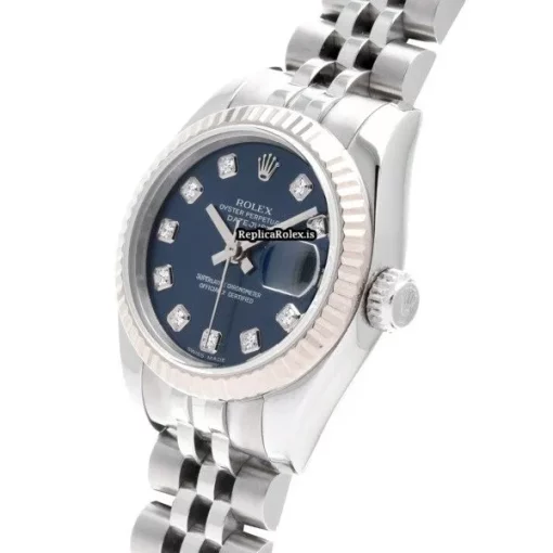 Fantastic Replica Rolex Lady-datejust 179174g Automatic Movement 26mm Steel Case Womens Watch - Image 2