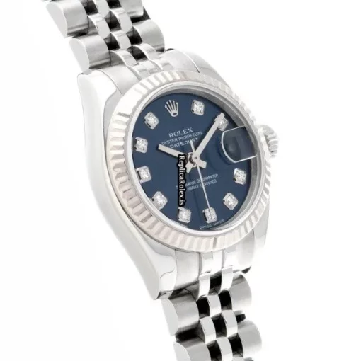 Fantastic Replica Rolex Lady-datejust 179174g Automatic Movement 26mm Steel Case Womens Watch - Image 3