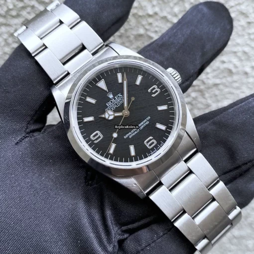 Fantastic Fake Rolex Explorer 14270 Caliber 3000 Automatic Movement 36x43mm Steel Case Mens/unisex Watch - Image 8