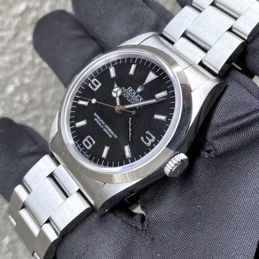Fantastic Fake Rolex Explorer 14270 Caliber 3000 Automatic Movement 36x43mm Steel Case Mens/unisex Watch - Image 9