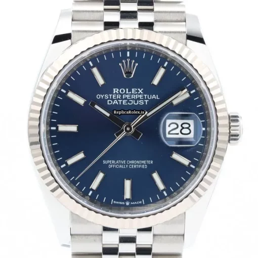 Fantastic Fake Rolex Datejust 126234 Automatic Movement 36mm Gold/steel Case Mens/unisex Watch - Image 2