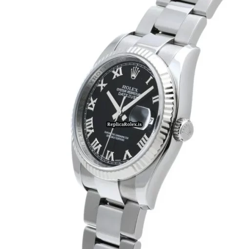 Trustworthy Clone Rolex Datejust 116234 Automatic Movement 36mm Steel Case Watch - Image 2