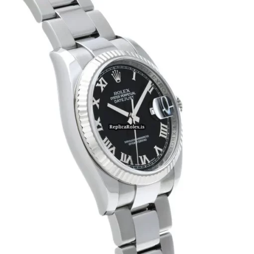 Trustworthy Clone Rolex Datejust 116234 Automatic Movement 36mm Steel Case Watch - Image 3