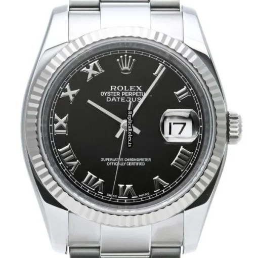 Trustworthy Clone Rolex Datejust 116234 Automatic Movement 36mm Steel Case Watch - Image 5