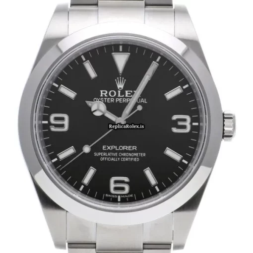 Unique Copy Rolex Explorer 214270 Caliber 3132 Automatic Movement 39mm Steel Case Watch - Image 6