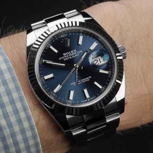 Fabulous Fake Rolex Datejust 126334 Automatic Movement 41mm Steel Case Mens/unisex Watch - Image 12