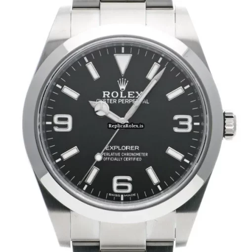 Appealing Knockoff Rolex Explorer 214270 Caliber 3132 Automatic Movement 39mm Steel Case Watch - Image 6