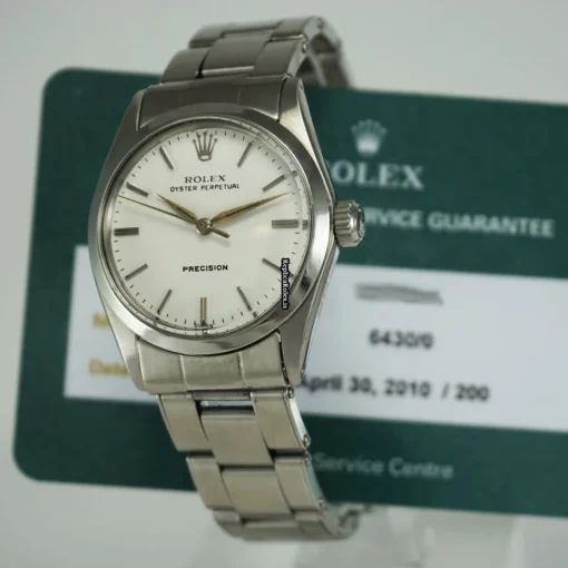 Remarkable Replica Rolex Oyster Precision 6430 Automatic Movement 31mm Steel Case Mens/unisex Watch - Image 7