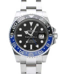 Wonderful Fake Rolex Gmt-master II 116710blnr Caliber 3186 Automatic Movement 40mm Steel Case Watch