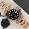 Ideal Fakes Rolex Gmt-master II 126715chnr Automatic Movement 40mm Rose Gold Case Watch