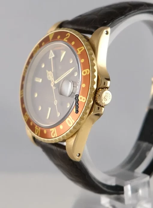 Quality Fake Rolex Gmt-master 16758 Automatic Movement 40mm Yellow Gold Case Mens/unisex Watch - Image 3