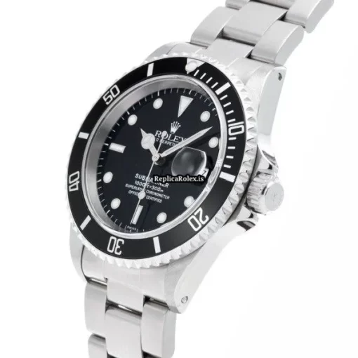 Inexpensive Replica Rolex Submariner Date 16610 Caliber 3135 Automatic Movement 40mm Steel Case Watch - Image 2