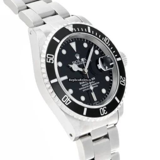 Inexpensive Replica Rolex Submariner Date 16610 Caliber 3135 Automatic Movement 40mm Steel Case Watch - Image 3