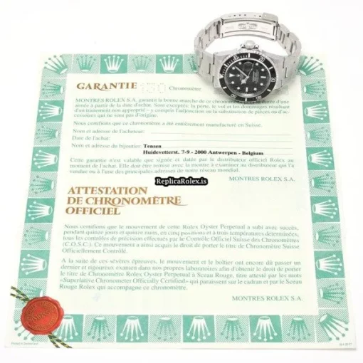Inexpensive Replica Rolex Submariner Date 16610 Caliber 3135 Automatic Movement 40mm Steel Case Watch - Image 5