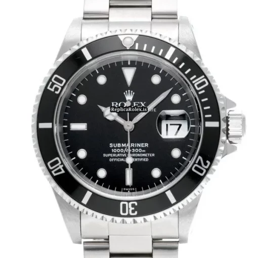 Inexpensive Replica Rolex Submariner Date 16610 Caliber 3135 Automatic Movement 40mm Steel Case Watch - Image 6