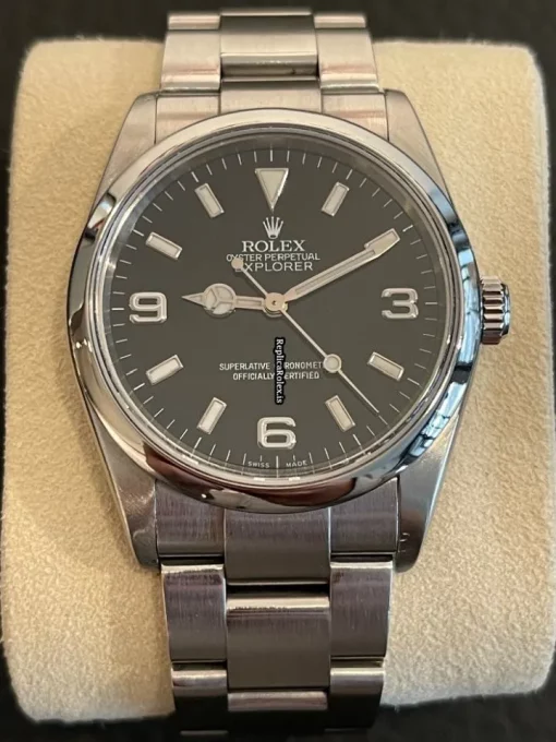 Amazing Replica Rolex Explorer 114270 Caliber 3130 Automatic Movement 36mm Steel Case Mens/unisex Watch