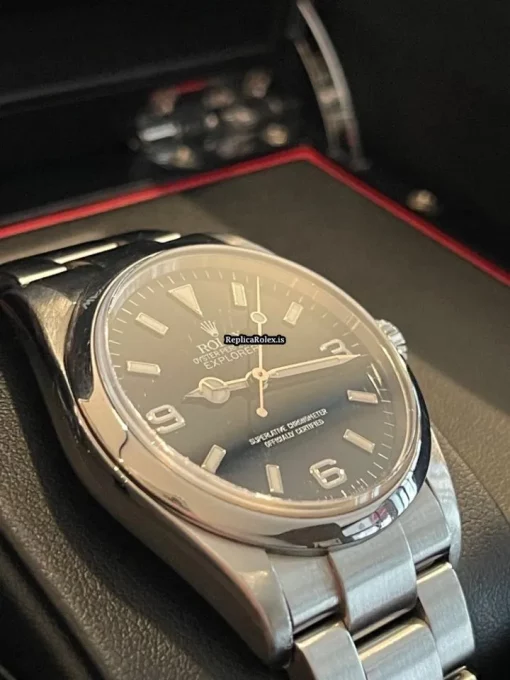 Amazing Replica Rolex Explorer 114270 Caliber 3130 Automatic Movement 36mm Steel Case Mens/unisex Watch - Image 4