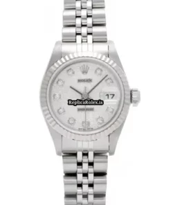 Appealing Fake Rolex Lady-datejust 69174g Automatic Movement 26mm Steel Case Womens Watch