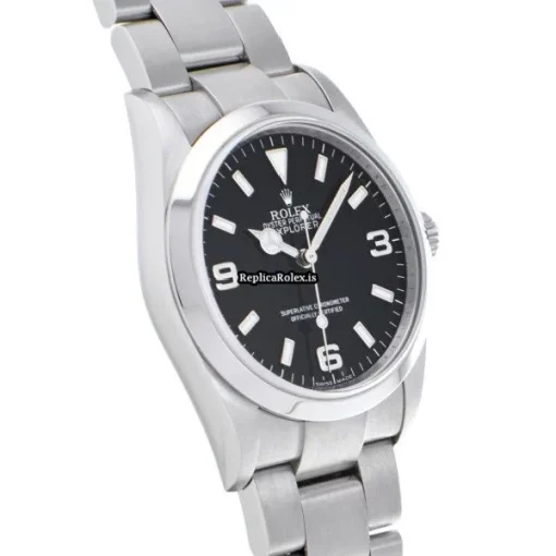 Cheap Replica Rolex Explorer 114270 Caliber 3130 Automatic Movement 36mm Steel Case Watch - Image 3