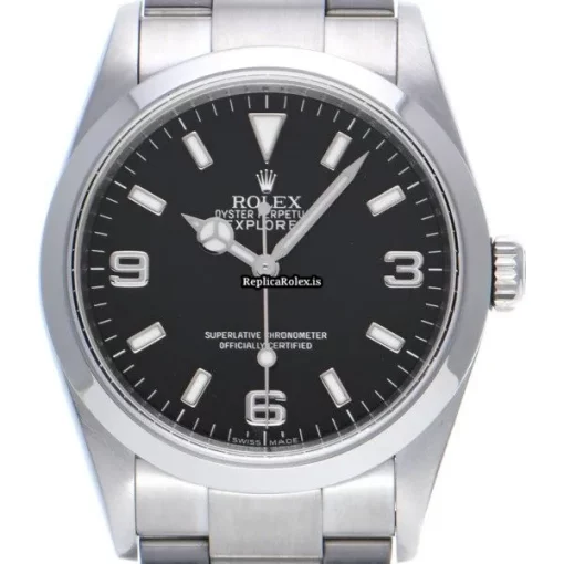 Cheap Replica Rolex Explorer 114270 Caliber 3130 Automatic Movement 36mm Steel Case Watch - Image 6