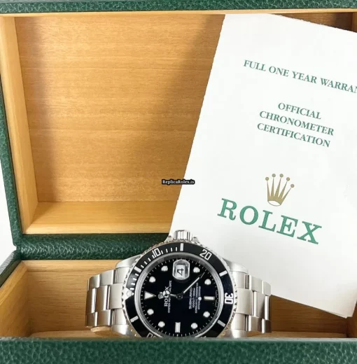 Stylish Copies Rolex Submariner Date 16610 Caliber 3135 Automatic Movement 40mm Steel Case Mens/unisex Watch - Image 6