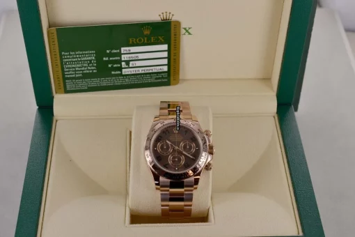 Amazing Replica Rolex Daytona 116505 Caliber 4130 Automatic Movement 40mm Rose Gold Case Mens/unisex Watch - Image 2