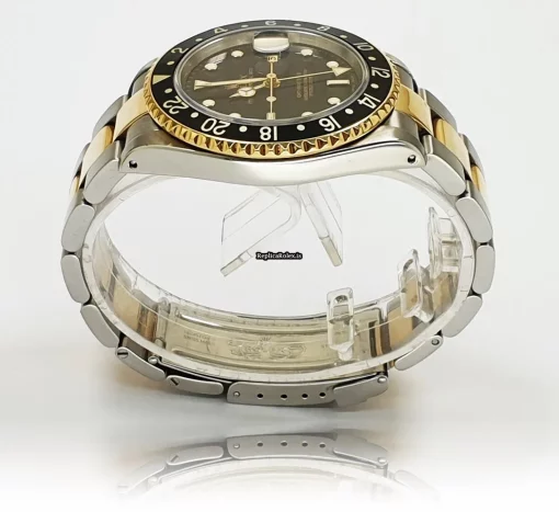 Lovely Replica Rolex Gmt-master II 16713 Caliber 3185 Automatic Movement 40mm Gold/steel Case Mens/unisex Watch - Image 4
