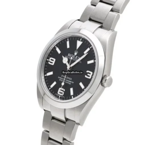 Amazing Replica Rolex Explorer 214270 Caliber 3132 Automatic Movement 39mm Steel Case Watch - Image 2