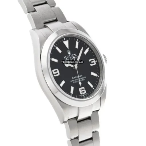 Amazing Replica Rolex Explorer 214270 Caliber 3132 Automatic Movement 39mm Steel Case Watch - Image 3