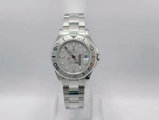 Trustworthy Copy Rolex Yacht-master 168622 Caliber 2235 Automatic Movement 35mm Steel Case Mens/unisex Watch