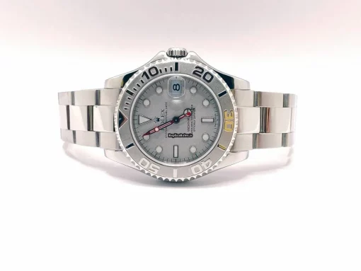 Trustworthy Copy Rolex Yacht-master 168622 Caliber 2235 Automatic Movement 35mm Steel Case Mens/unisex Watch - Image 2