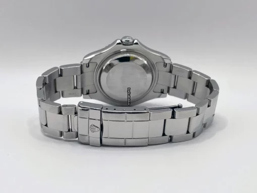 Trustworthy Copy Rolex Yacht-master 168622 Caliber 2235 Automatic Movement 35mm Steel Case Mens/unisex Watch - Image 6