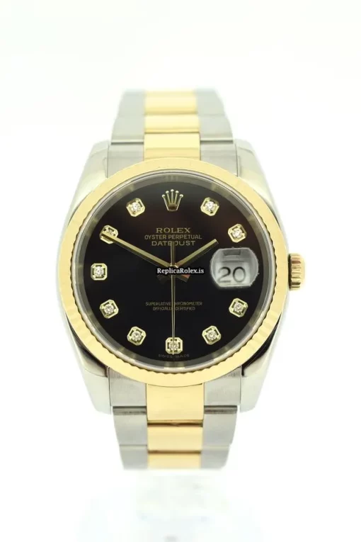 Recommend Replica Rolex Datejust 116233 Automatic Movement 36mm Gold/steel Case Mens/unisex Watch