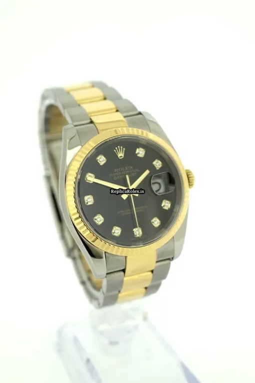 Recommend Replica Rolex Datejust 116233 Automatic Movement 36mm Gold/steel Case Mens/unisex Watch - Image 2