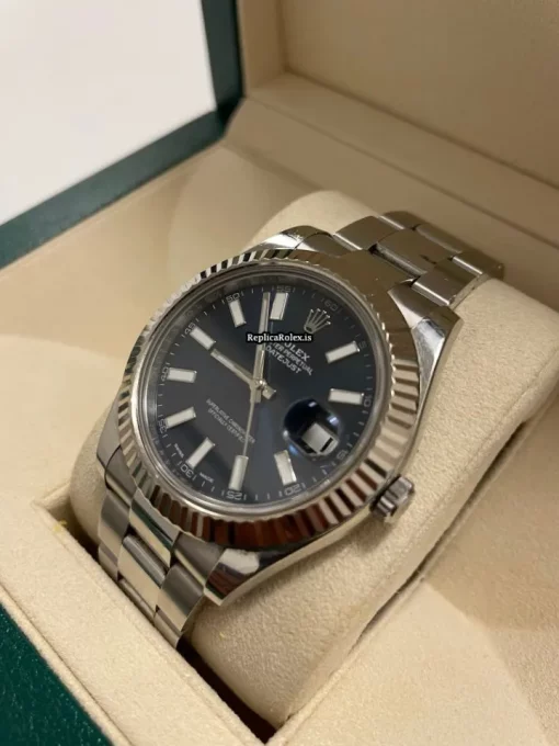 Wholesale Fakes Rolex Datejust II 116334 Caliber 3136 Automatic Movement 41mm Steel Case Mens/unisex Watch - Image 4