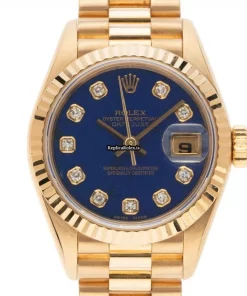 Design Fake Rolex Lady-datejust 69178 Caliber 2135 Automatic Movement 26mm Yellow Gold Case Mens/unisex Watch