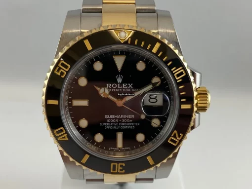 Suitable Replica Rolex Submariner Date 116613ln Caliber 3135 Automatic Movement 40mm Gold/steel Case Mens/unisex Watch