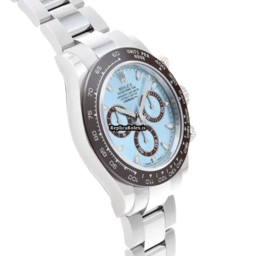 Lovely Replica Rolex Daytona 116506 Caliber 4130 Automatic Movement 40mm Platinum Case Watch - Image 3