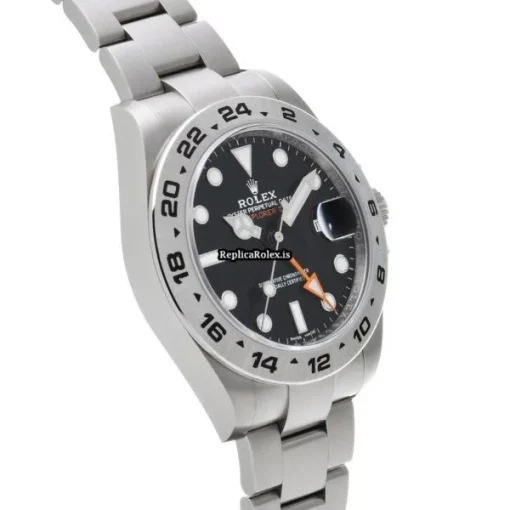 1:1 Replica Rolex Explorer II 216570 Caliber 3187 Automatic Movement 42mm Steel Case Watch - Image 3