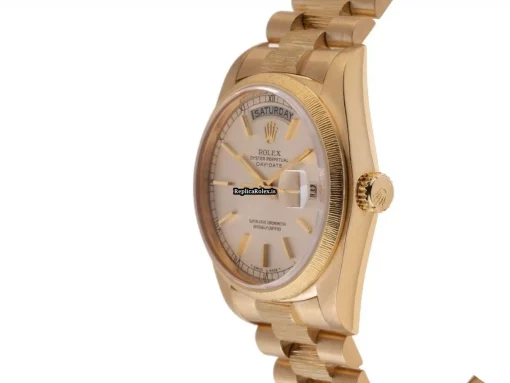 Excellent Replica Rolex Day-date 36 18078 Caliber 3055 Automatic Movement 36mm Yellow Gold Case Mens/unisex Watch - Image 2