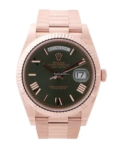 Lovely Replica Rolex Day-date 40 228235 Caliber 3255 Automatic Movement 40mm Rose Gold Case Mens/unisex Watch