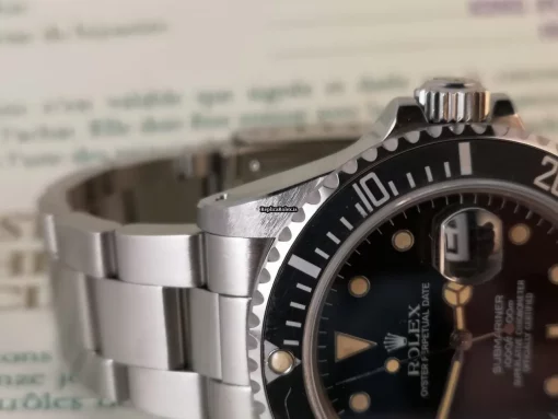 Amazing Replica Rolex Submariner Date 16800 Caliber 3035 Automatic Movement 40mm Steel Case Mens/unisex Watch - Image 5