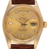 Appealing Fake Rolex Day-date 36 18078 Caliber 3055 Automatic Movement 36mm Yellow Gold Case Mens/unisex Watch