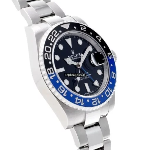 Distinctive Fake Rolex Gmt-master II 116710blnr Caliber 3186 Automatic Movement 40mm Steel Case Watch - Image 3