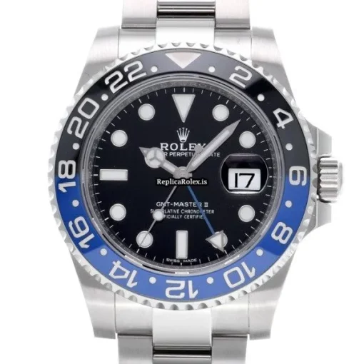 Distinctive Fake Rolex Gmt-master II 116710blnr Caliber 3186 Automatic Movement 40mm Steel Case Watch - Image 6