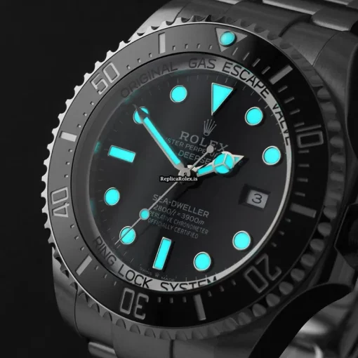 Perfect Imitation Rolex Sea-dweller Deepsea 126660 Automatic Movement 44mm Steel Case Mens/unisex Watch - Image 2